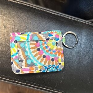 Colorful Patterned Keychain Wallet